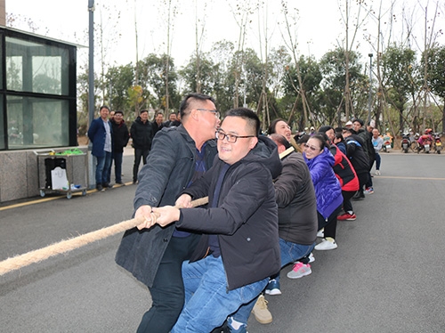 舉辦迎新年職工趣味運動會，共度歡樂時光